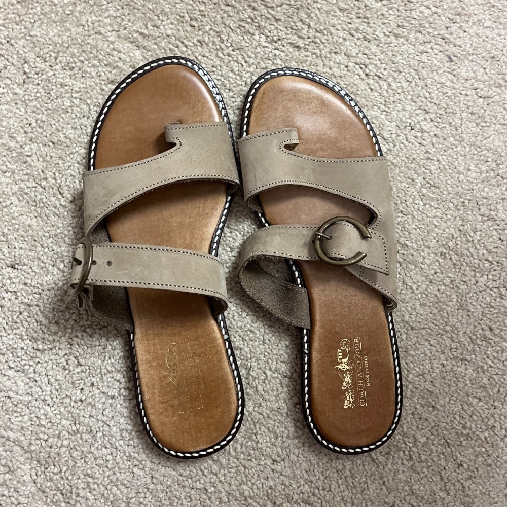 Womens Coach and Four Tucano Sandals